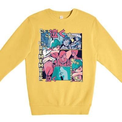 Remember Anime Premium Crewneck Sweatshirt