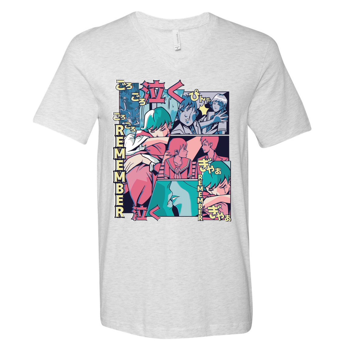 Remember Anime V-Neck T-Shirt
