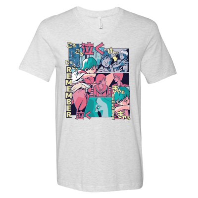 Remember Anime V-Neck T-Shirt