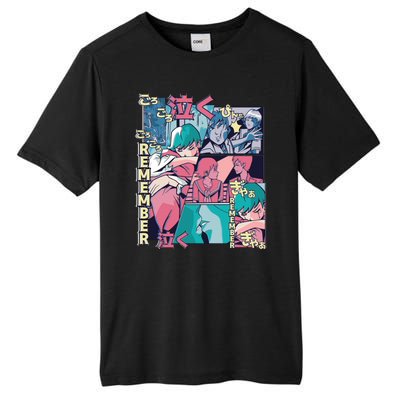 Remember Anime Tall Fusion ChromaSoft Performance T-Shirt