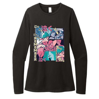 Remember Anime Womens CVC Long Sleeve Shirt