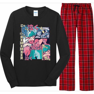 Remember Anime Long Sleeve Pajama Set