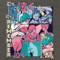 Remember Anime Cotton Canvas Backpack