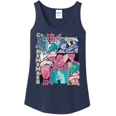 Remember Anime Ladies Essential Tank