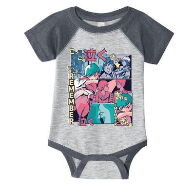 Remember Anime Infant Baby Jersey Bodysuit