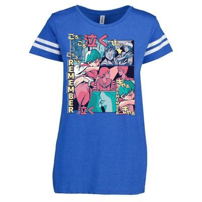 Remember Anime Enza Ladies Jersey Football T-Shirt