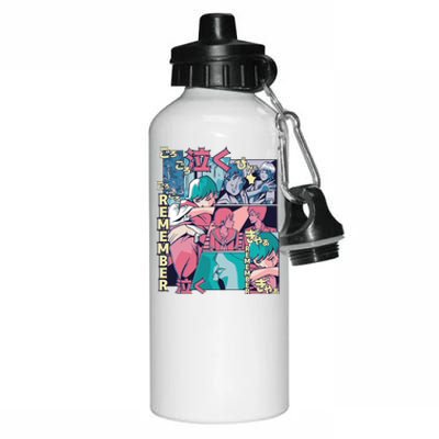 Remember Anime Aluminum Water Bottle