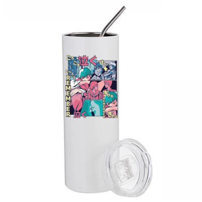 Remember Anime Stainless Steel Tumbler