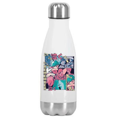 Remember Anime Stainless Steel Insulated Water Bottle