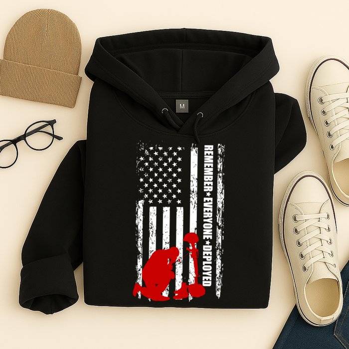 Remember Everyone Deployed Support Our Troops Hoodie