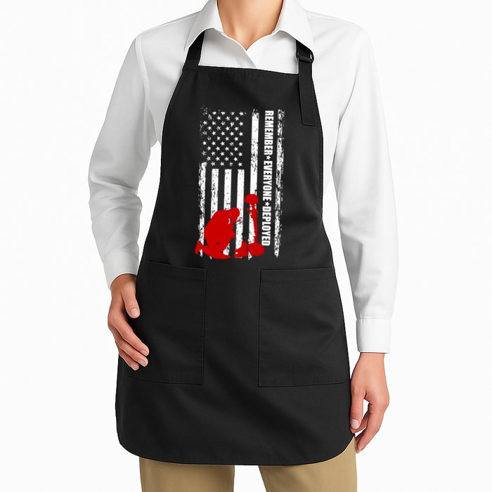 Remember Everyone Deployed Support Our Troops Apron