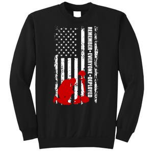 Remember Everyone Deployed Support Our Troops Sweatshirt