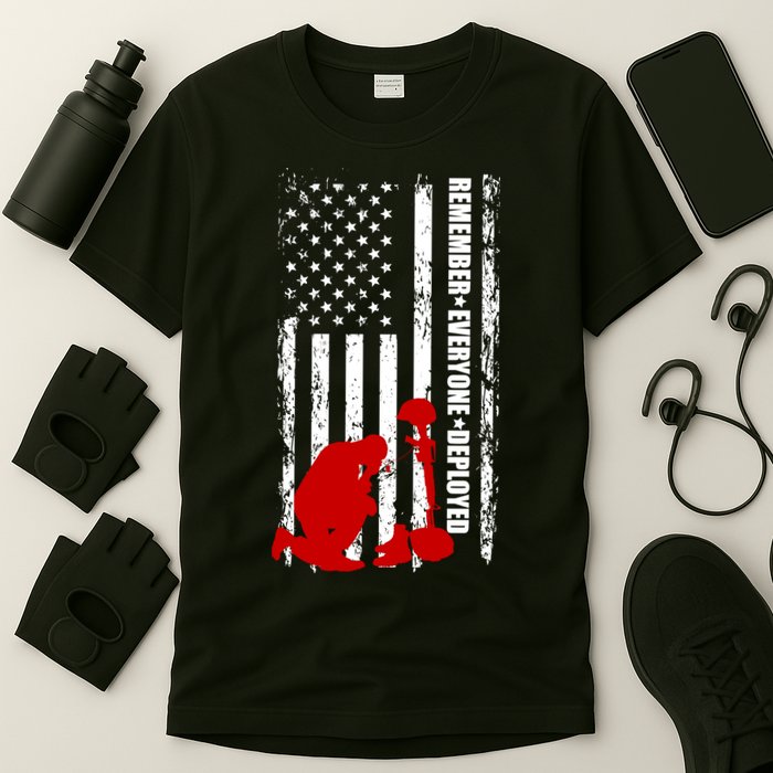 Remember Everyone Deployed Support Our Troops T-Shirt