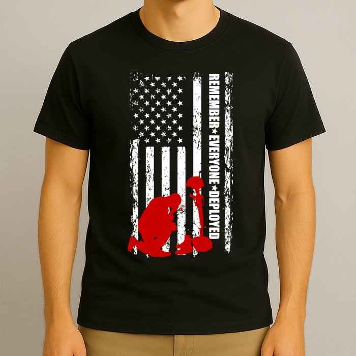 Remember Everyone Deployed Support Our Troops T-Shirt