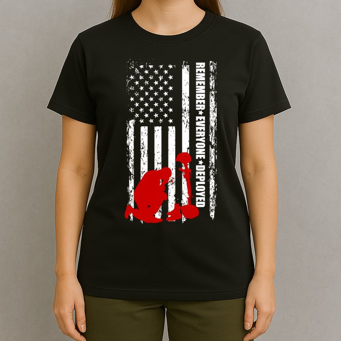 Remember Everyone Deployed Support Our Troops T-Shirt