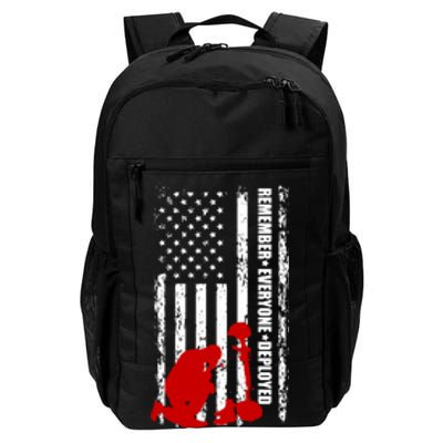 Remember Everyone Deployed Support Our Troops Daily Commute Backpack