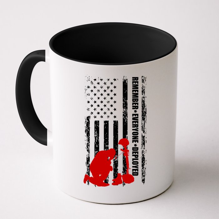 Remember Everyone Deployed Support Our Troops Mug