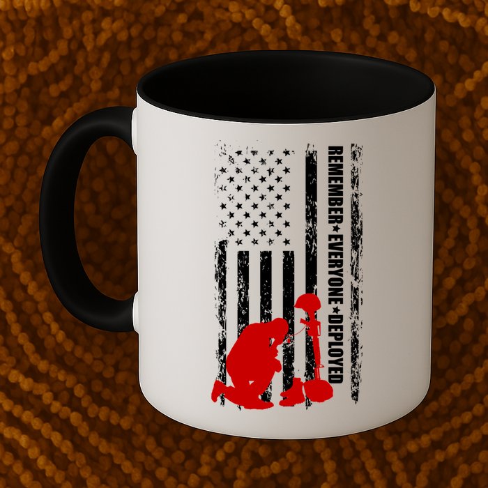 Remember Everyone Deployed Support Our Troops Mug