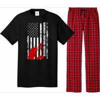 Remember Everyone Deployed Support Our Troops Pajama Set