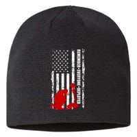 Remember Everyone Deployed Support Our Troops Sustainable Beanie