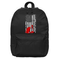 Remember Everyone Deployed Support Our Troops 16 in Basic Backpack