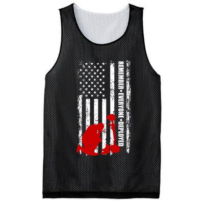Remember Everyone Deployed Support Our Troops Mesh Reversible Basketball Jersey Tank