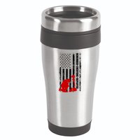 Remember Everyone Deployed Support Our Troops 16oz Travel Tumbler