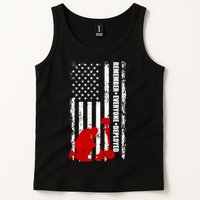 Remember Everyone Deployed Support Our Troops Tank Top