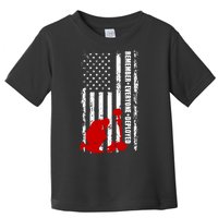 Remember Everyone Deployed Support Our Troops Toddler T-Shirt