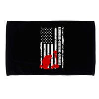 Remember Everyone Deployed Support Our Troops Microfiber Hand Towel