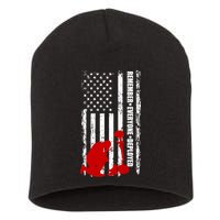 Remember Everyone Deployed Support Our Troops Short Acrylic Beanie