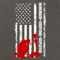 Remember Everyone Deployed Support Our Troops Cotton Canvas Backpack