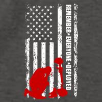 Remember Everyone Deployed Support Our Troops Vector Backpack