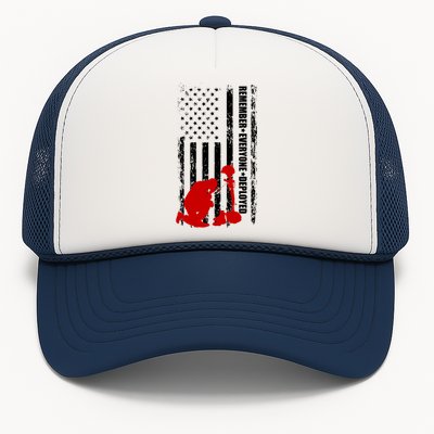 Remember Everyone Deployed Support Our Troops Trucker Hat