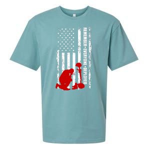 Remember Everyone Deployed Support Our Troops Sueded Cloud Jersey T-Shirt