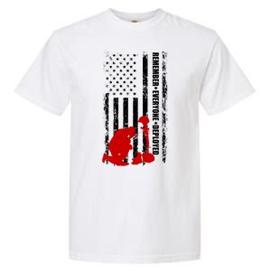 Remember Everyone Deployed Support Our Troops Garment-Dyed Heavyweight T-Shirt