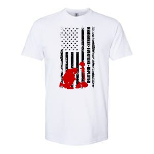 Remember Everyone Deployed Support Our Troops Softstyle CVC T-Shirt