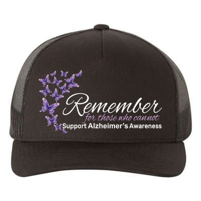 Remember For Those Who Cannot Alzheimers Awareness Yupoong Adult 5-Panel Trucker Hat