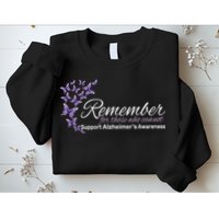 Remember For Those Who Cannot Alzheimers Awareness Sweatshirt