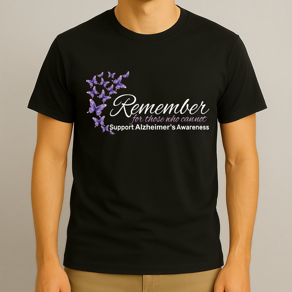 Remember For Those Who Cannot Alzheimers Awareness T-Shirt