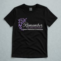 Remember For Those Who Cannot Alzheimers Awareness T-Shirt