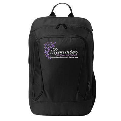 Remember For Those Who Cannot Alzheimers Awareness City Backpack