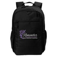 Remember For Those Who Cannot Alzheimers Awareness Backpack