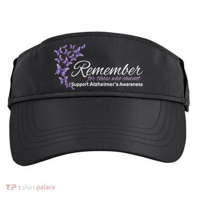 Remember For Those Who Cannot Alzheimers Awareness Adult Drive Performance Visor