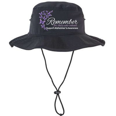 Remember For Those Who Cannot Alzheimers Awareness Legacy Cool Fit Booney Bucket Hat