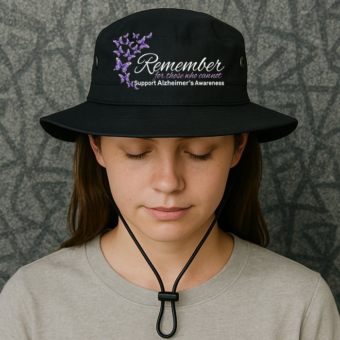 Remember For Those Who Cannot Alzheimers Awareness Bucket Hat