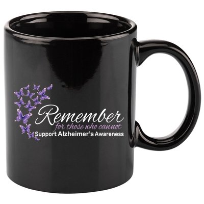 Remember For Those Who Cannot Alzheimers Awareness 11oz C Handle Ceramic Mug