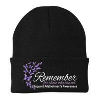 Remember For Those Who Cannot Alzheimers Awareness Beanie