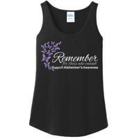 Remember For Those Who Cannot Alzheimers Awareness Ladies Essential Tank