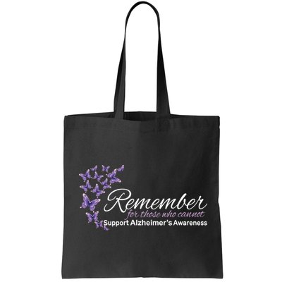 Remember For Those Who Cannot Alzheimers Awareness Bag